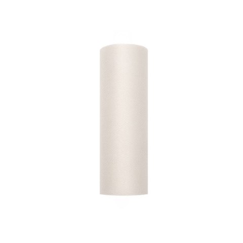 Tiul tiul 160x9 [mm x m] KREMOWY JASNY Partydeco (TIU15-079)
