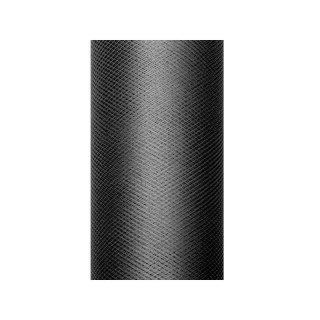 Tiul tiul 160x9 [mm x m] czarna Partydeco (TIU15-010)