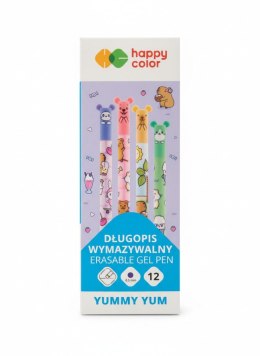 Długopis wymazywalny HA 4120 01YU-3 wkład niebieski 0,5mm Happy Color