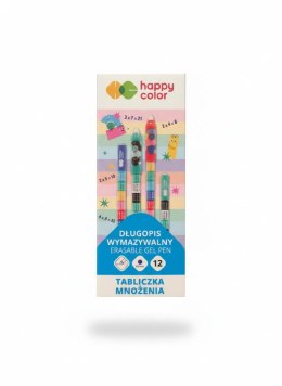 Długopis wymazywalny tabliczka mnożenia HA 4120 02TM-3 wkład niebieski 0,5mm Happy Color