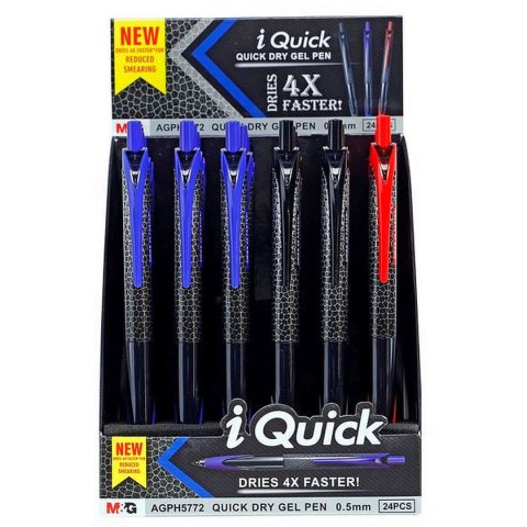 Długopis żelowy wkład mix 0,5mm M&G (GP1520i)