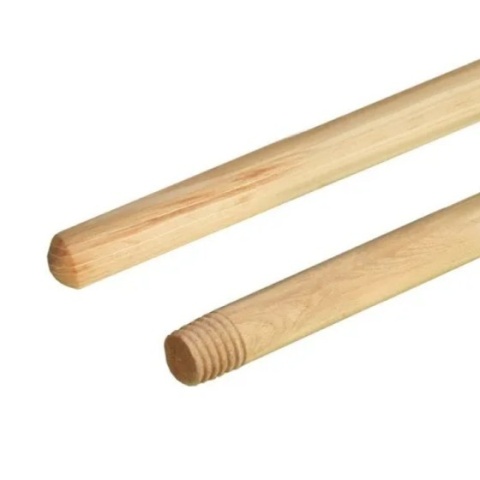 Kij drewniany z gwintem 140cm