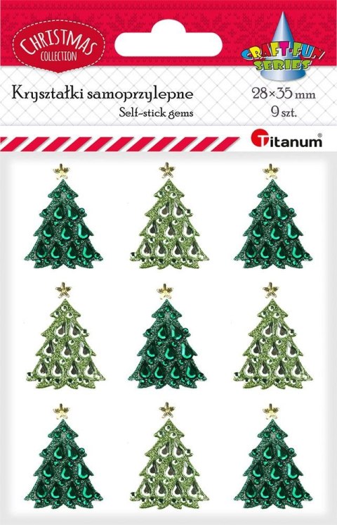 Kryształki Craft-Fun Series Choinki mix Titanum (24MH1021)