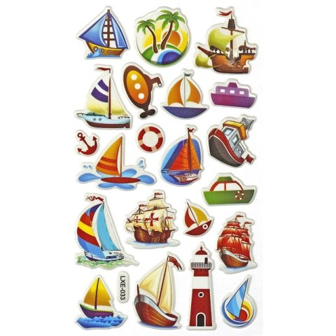 Naklejka (nalepka) Craft-Fun Series statki Titanum (LXE-033)