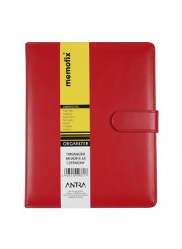 Organizer MEMOFIX czerwony [mm:] 230x175 Antra (A5)