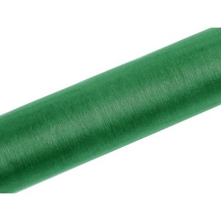 Organza organza Gładka 160x9 [mm x m] zielona Partydeco (ORP16-003)