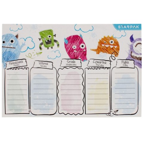 Plan lekcji Starpak (495016)