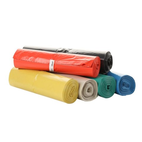 Worki na śmieci czarny kolor: czarny 240L 10 szt A3 Aglo