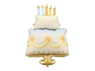Balon foliowy Tort, 62x104 cm Partydeco (FB288)