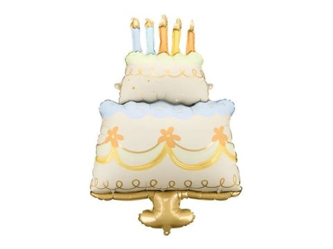 Balon foliowy Tort, 62x104 cm Partydeco (FB288)