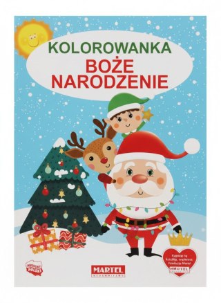 Kolorowanka Boże Narodzenie Martel