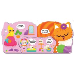 Książka dla dzieci Mamy i dzieci w domu . Dwie książeczki w jednej w jednej Aksjomat