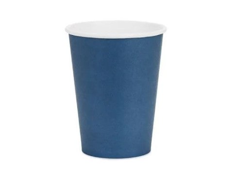 Kubek jednorazowy granatowy papier 250ml Partydeco (KPP90-074-EU1)