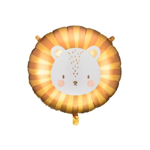 Balon foliowy Lew, 70x67 cm 20cal Partydeco (FB208)
