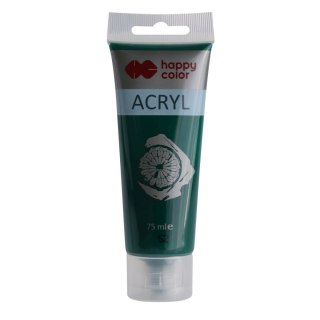 Farba akrylowa kolor: zielona 75ml Happy Color (HA 7370 0075-52)