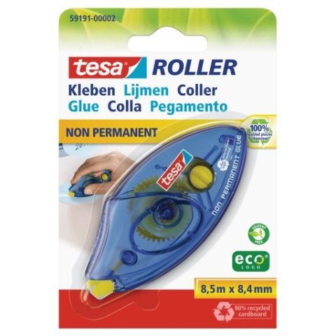 Klej w taśmie non permament 8,4mm 8,5m Tesa (59191-00002-03 TS)
