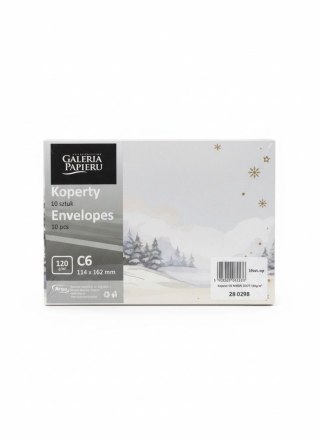 Koperta magia zimy C6 Galeria Papieru (280298) 10 sztuk