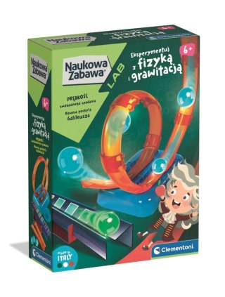 Zestaw kreatywny dla dzieci Naukowa zabawa Fizyka i Grawitacja Clementoni (50410)