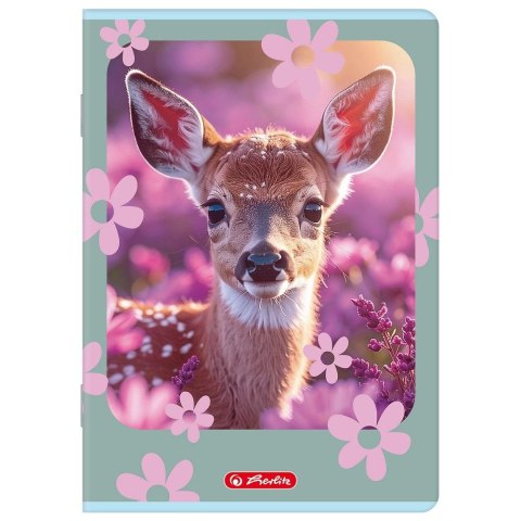 Zeszyt Animals A5 32k. 70g linia Herlitz (400206383)