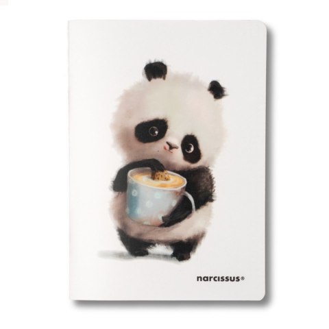 Zeszyt cute PP A5 60k. 80g krata Narcissus