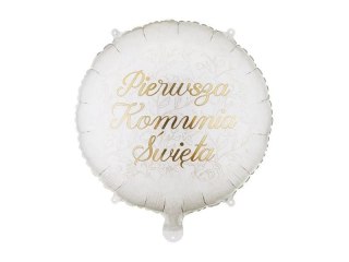 Balon foliowy Pierwsza komunia święta 18cal Partydeco (FB358)