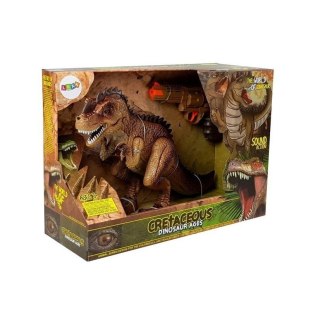 Figurka Ruchomy Dinozaur Tyranozaur Para Wodna Pistolet Dźwięk Światła Lean (7738)