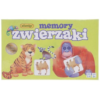 Gra pamięciowa zwierzaki memory Adamigo