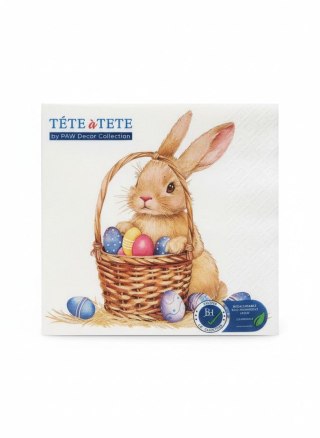 Serwetki TaT mix nadruk bibuła [mm:] 330x330 Paw (TL128100)