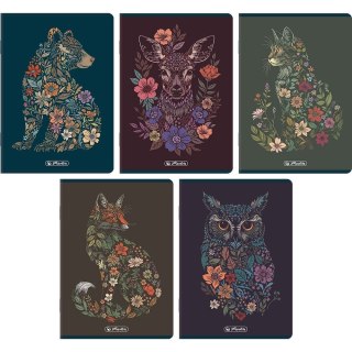 Zeszyt FLORIMALS A5 32k. 70g linia Herlitz (400207524)