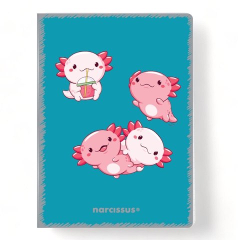 Zeszyt PP Kawaii A5 32k. 80g krata Narcissus