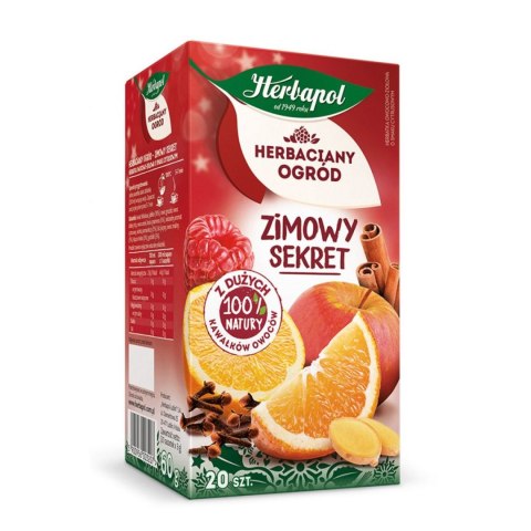 Herbata Herbaciany Ogród owocowo-ziołowa 20 saszetek Herbapol