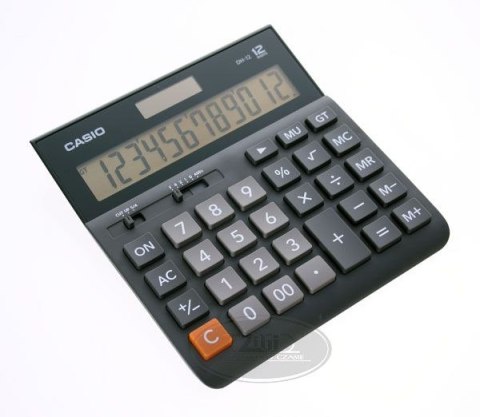 Kalkulator na biurko dh-12 Casio (DH-12BK-S)