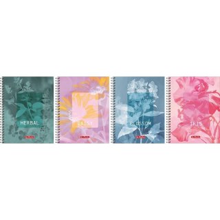 Kołozeszyt (kołonotatnik) Blossom A5 80k. 70g krata Herlitz (400206437)