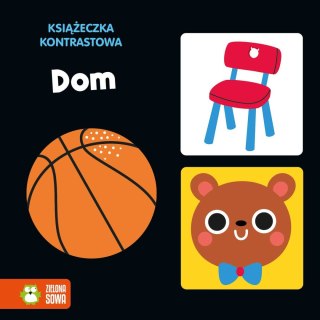 Książka dla dzieci Książeczka kontrastowa. Dom Zielona Sowa