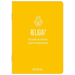 Zeszyt religia A5 32k. 70g krata Herlitz (400208518)