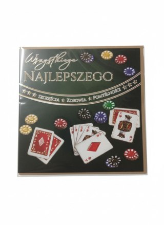 Kartka składana Karnet KW POKER kw Henry (5908451983666)