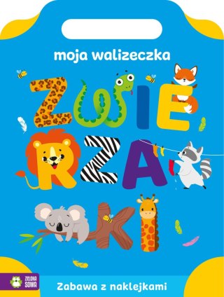 Książka dla dzieci Moja walizeczka. Zwierzaki Zielona Sowa