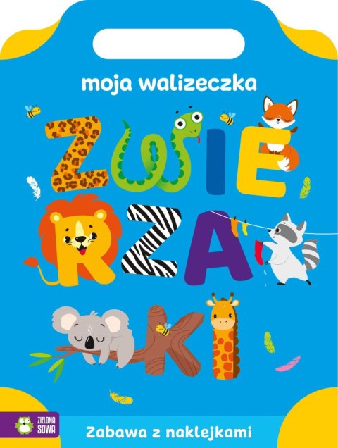 Książka dla dzieci Moja walizeczka. Zwierzaki Zielona Sowa