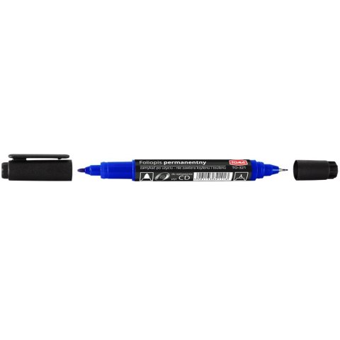 Marker do cd 321 wkład niebieski 0,5/1,0mm Toma (TO-321)