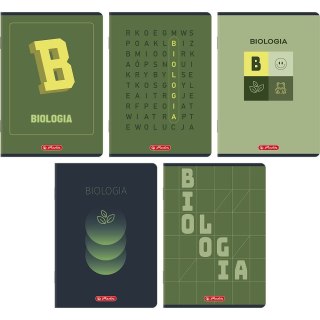 Zeszyt biologia mix A5 60k. 70g krata Herlitz (400206352)