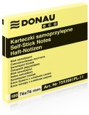 Notes samoprzylepny Donau Eco żółty 100k 76mm x 76mm (7593001PL-11)