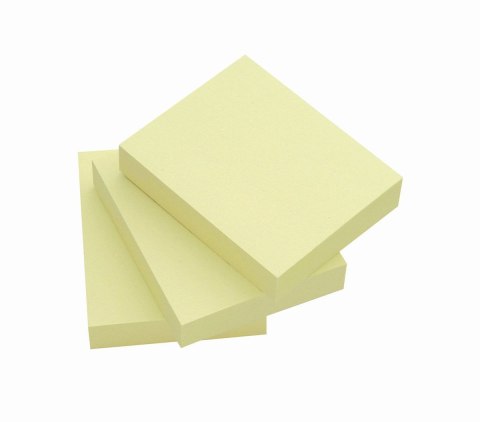 Notes samoprzylepny (karteczki) żółty 100k [mm:] 38x51 Q-Connect (KF10500)
