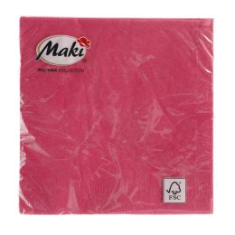 Serwetki Pol-mak - fuksja 330mm x 330mm (25)