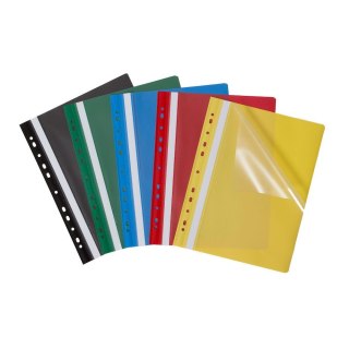 Skoroszyt EVO Z PERFORACJĄ A4 niebieski jasny folia Bantex (400076709)