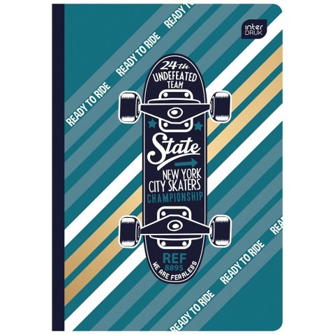 Zeszyt A5 32k. 70g krata [mm:] 148x210 Interdruk (ZE32KFK)