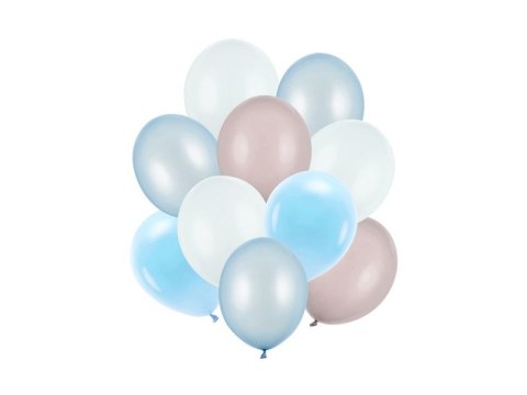 Balon gumowy Zestaw balonów lateksowych, mix mix 270mm Partydeco (ZBL5)