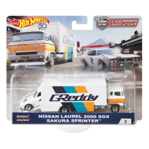 Samochód 50 rocznica Pojazdy transportowe Premium mix Hot Wheels (FLF56)