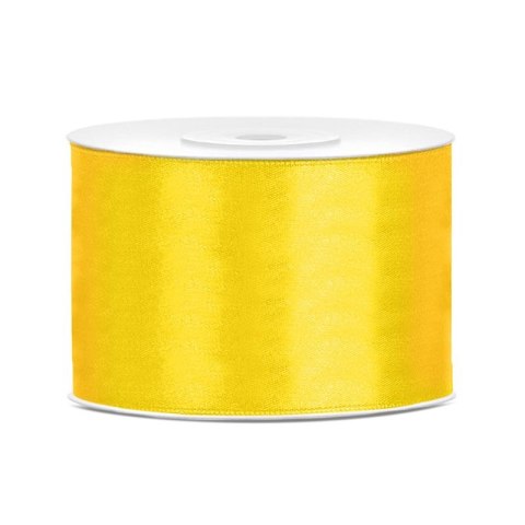 Wstążka Craft-Fun Series satynowa 50x25 [mm x m] żółty Titanum (TS50-084)
