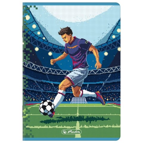 Zeszyt PREMIUM PIXEL FUN A5 16k. 70g linia podwójna kolorowa Herlitz (400207498)