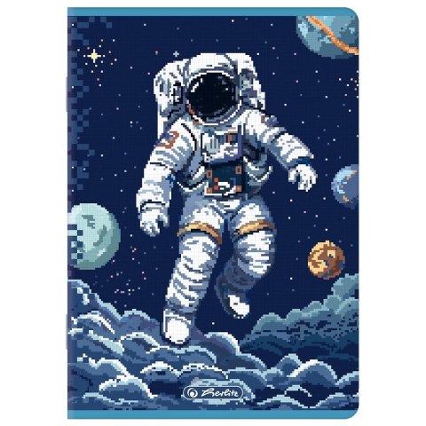 Zeszyt PREMIUM PIXEL FUN A5 32k. 70g linia podwójna kolorowa Herlitz (400207520)